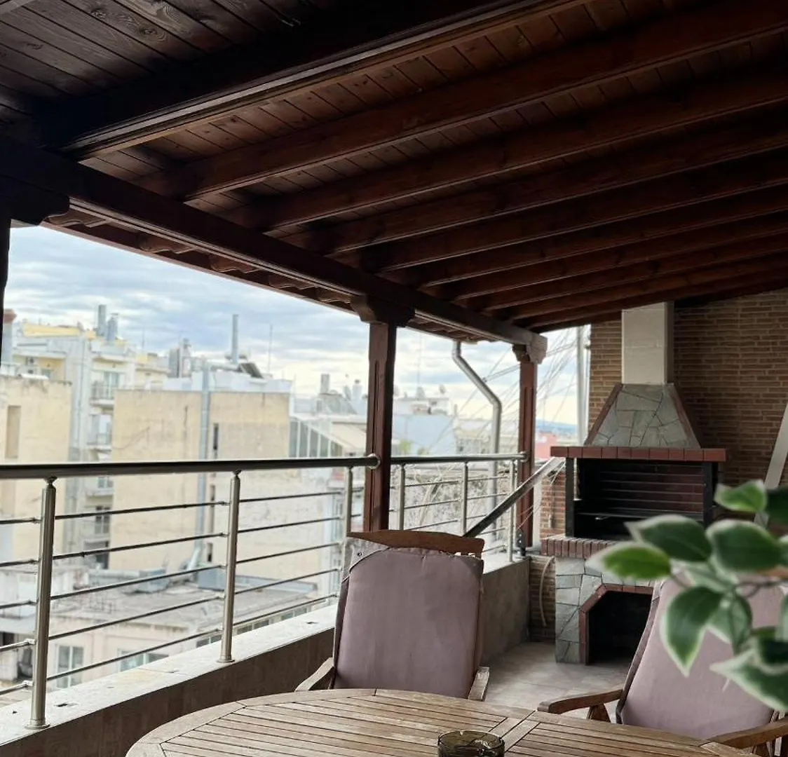 סלוניקי Agia Sofia Penthouse With View By Central Tags דירה